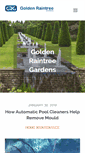 Mobile Screenshot of goldenraintreegardens.com